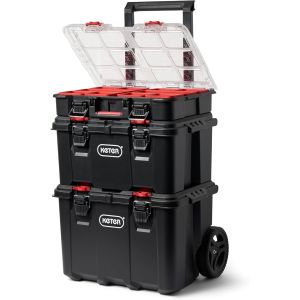 Keter Stack-n-Roll Modular Tool Box System